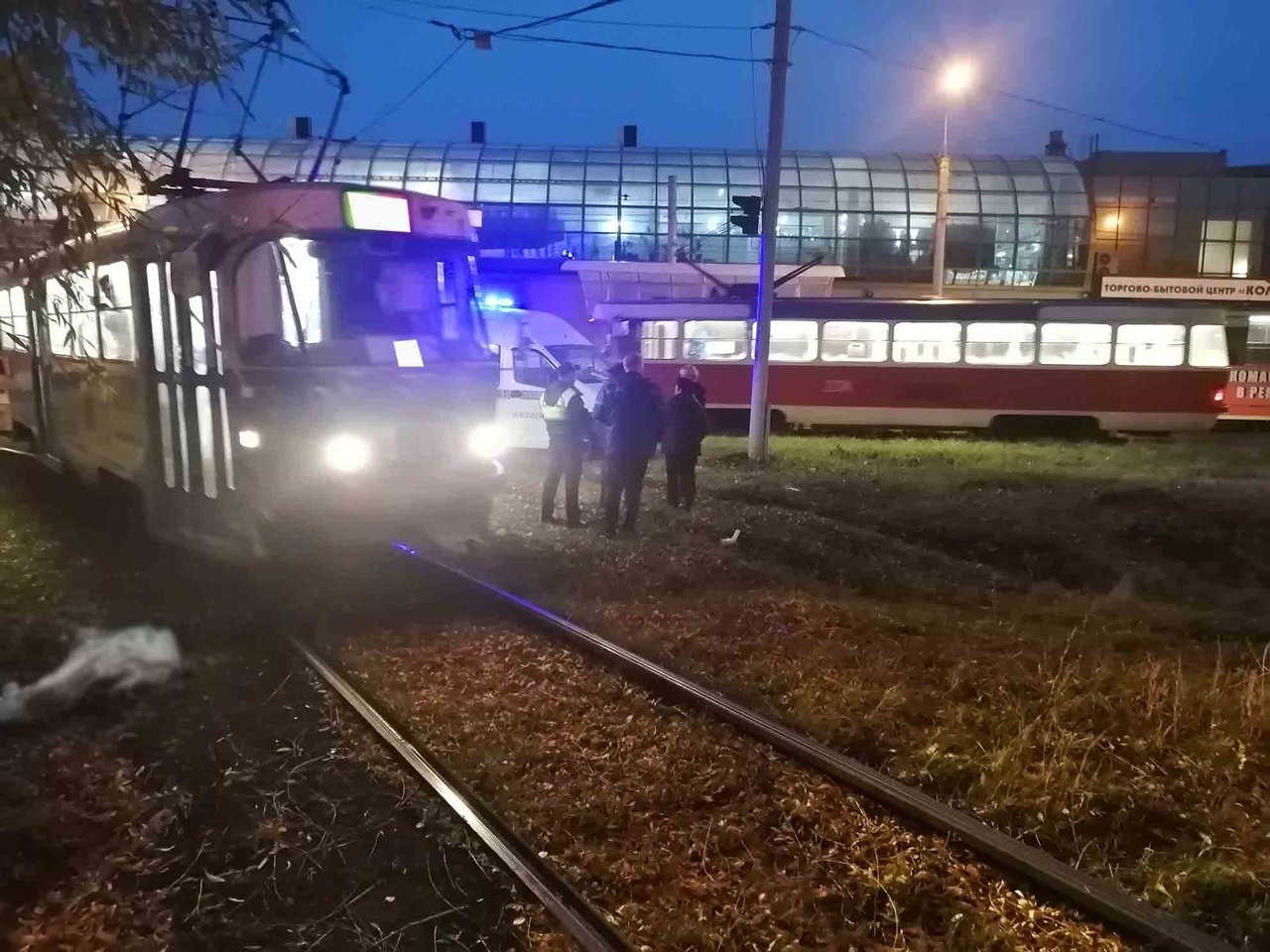 В Ижевске выясняются обстоятельства ДТП с пешеходом на трамвайных путях