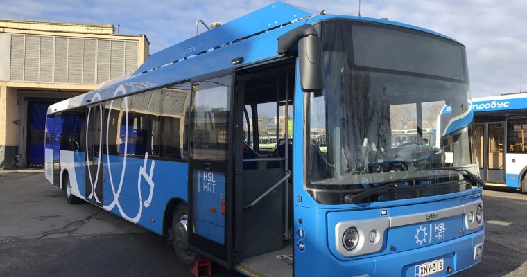 В столице начались тестирования финского электробуса