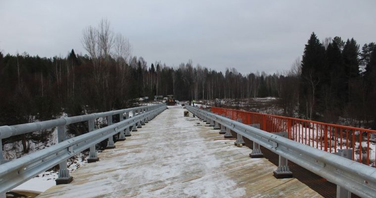 Мост через реку Кильмезь открыли в Сюмсинском районе Удмуртии