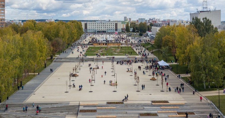 Центральная площадь Ижевска попала в рейтинг лучших общественных пространств России