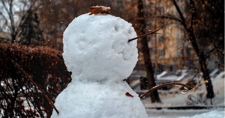 Небольшой снегопад ожидается в Удмуртии во вторник  