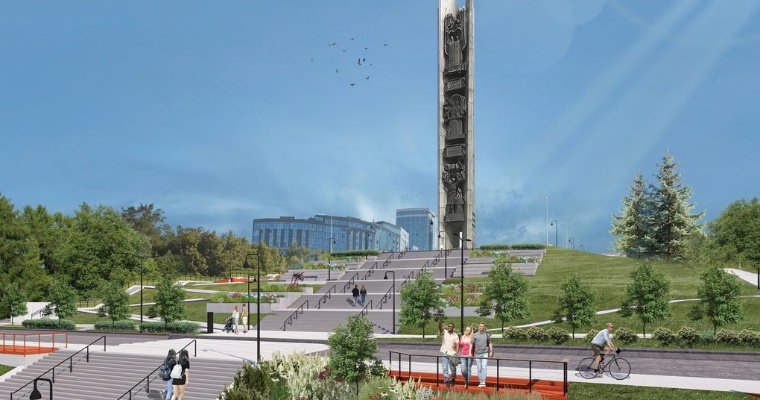 Ижевские архитекторы повздорили на обсуждении благоустройства пространства у монумента «Дружба народов»
