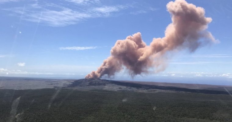 На Гавайях началось извержение вулкана Килауэа