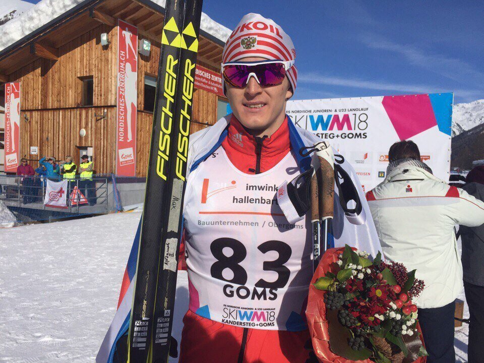Лыжник из Удмуртии Сергей Ардашев одержал победу «серебро» на юниорском Первенстве Мира