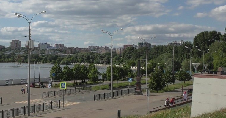 В предстоящий строительный сезон начнётся реконструкция одного из участков набережной Ижевского пруда