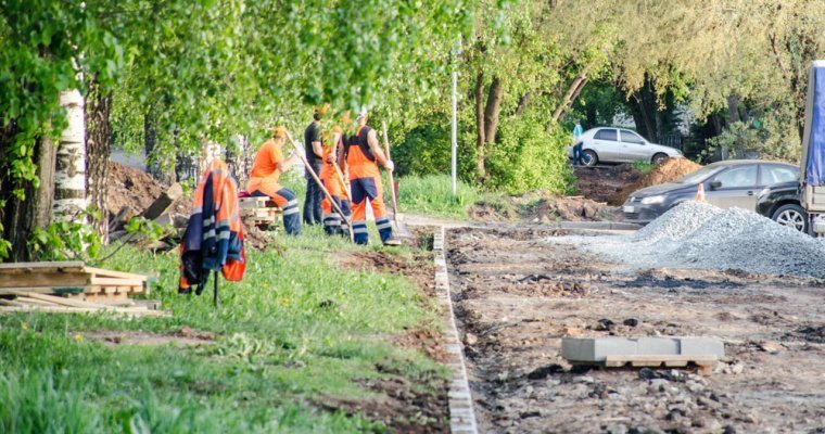 В Ижевске к парадельфийским играм отремонтируют несколько тротуаров