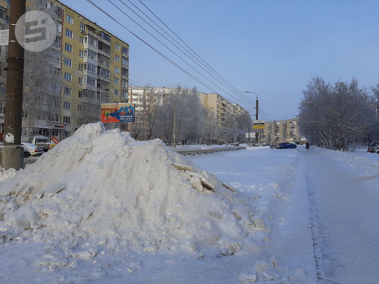 В предстоящую ночь коммунальщики очистят от снега 11 улиц Ижевска