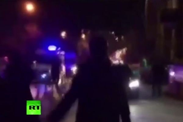 Видео с места нападения на российского посла в Турции появилось в интернете