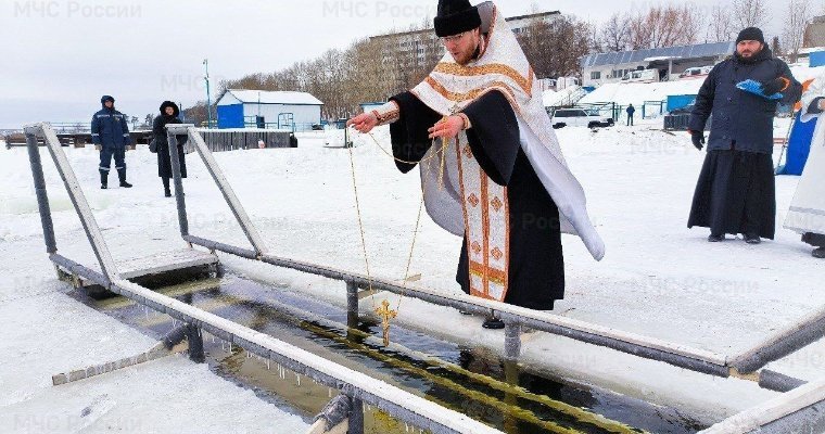 На Крещение Господне для жителей Удмуртии будет организовано 54 купели