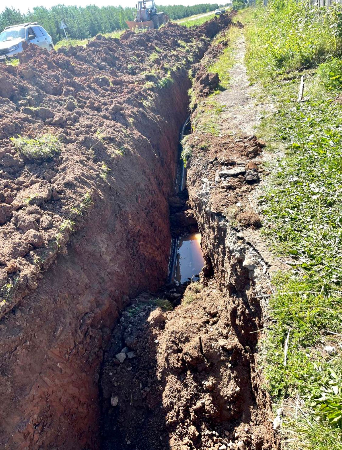 Рабочий погиб в Красногорском районе при прокладке водопровода