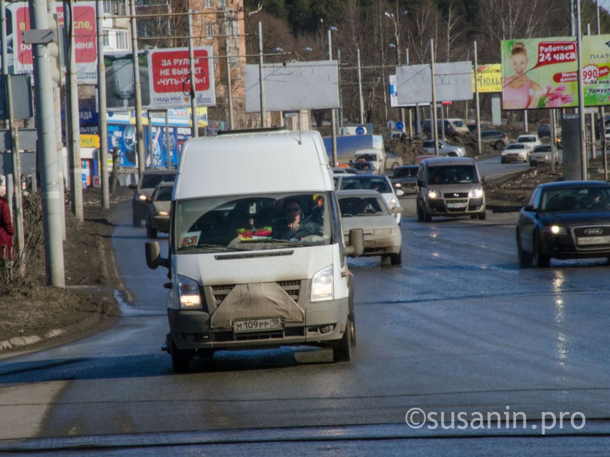 Маршрут 53 в Ижевске закрыт