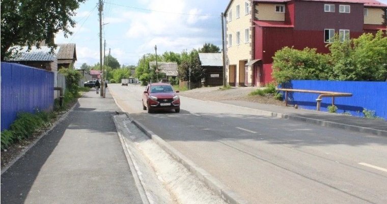 Переулок Ястребовский отремонтировали в Ижевске 
