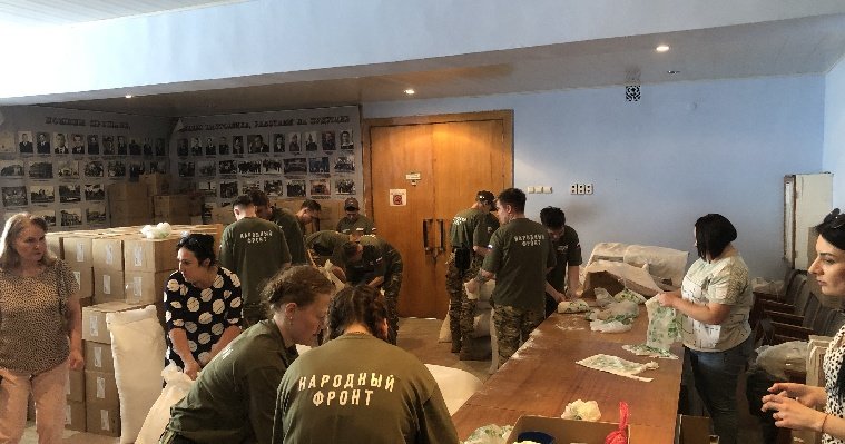 Волонтёры из Удмуртии завершили гуманитарную миссию в Ростовской области и ДНР