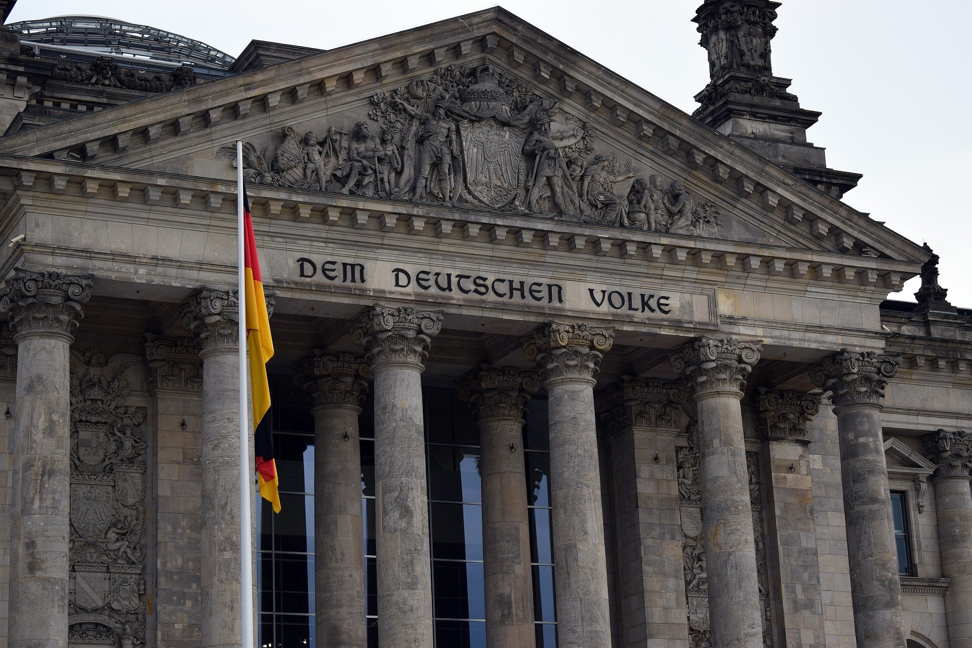 Berlin, Reichstag (Dem deutschen Volke) скачать