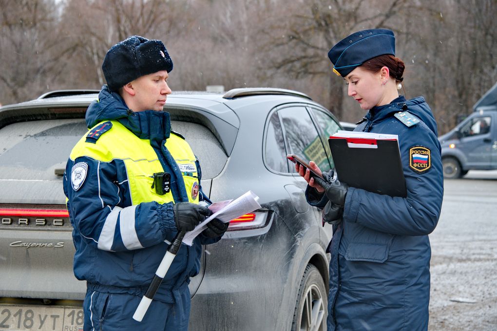 Житель Ижевска оплатил 107 штрафов после ареста автомобиля