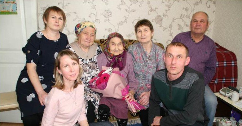 

Живущая в Ижевске ветеран войны Евдокия Князева отпраздновала 100-летний юбилей

