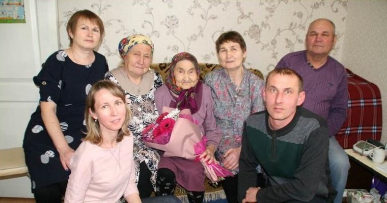 Живущая в Ижевске ветеран войны Евдокия Князева отпраздновала 100-летний юбилей