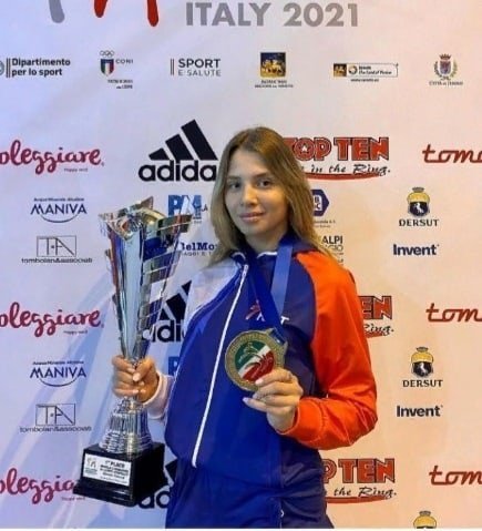 Карина Валеева первой среди ижевчанок стала чемпионом мира по кикбоксингу