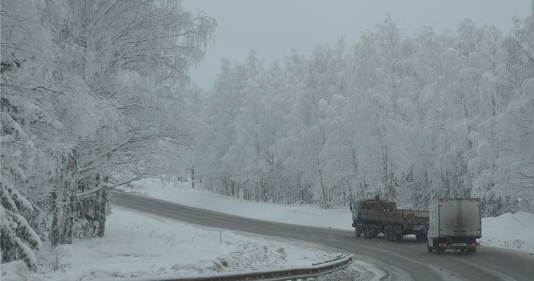 Движение по трассе Ижевск-Воткинск перекрыли для всех видов транспорта