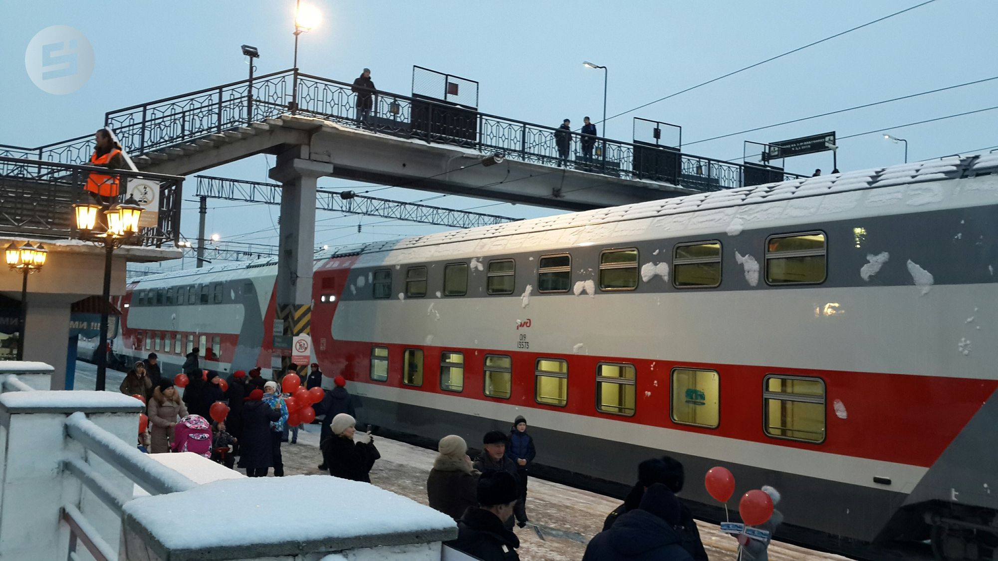 Первый двухэтажный поезд «Италмас» отправился из Ижевска в Москву