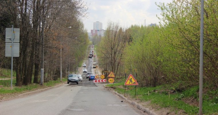 Дорожники в Ижевске приступили к ремонту улицу Барышникова