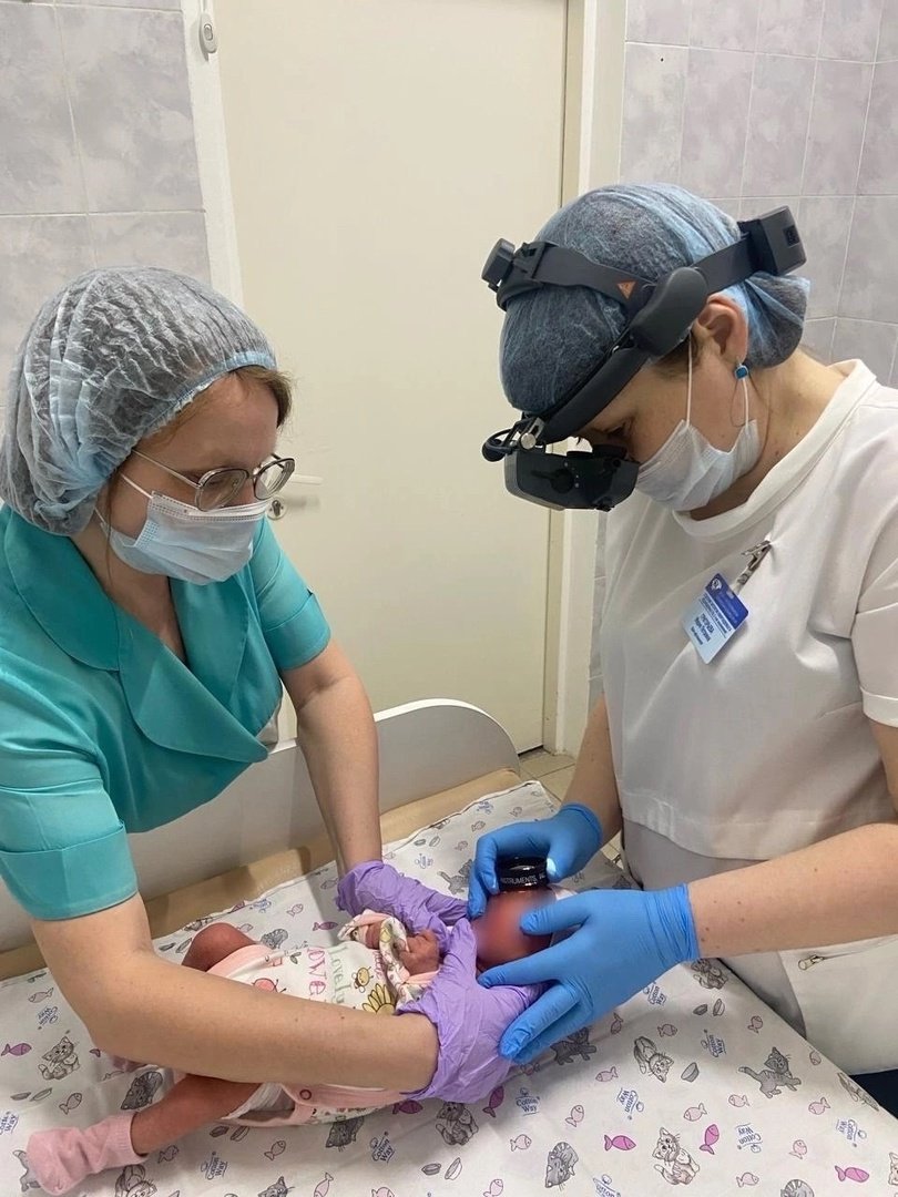 В 1 РКБ Ижевска появился новый офтальмоскоп для выявления заболевания глаз у новорождённых