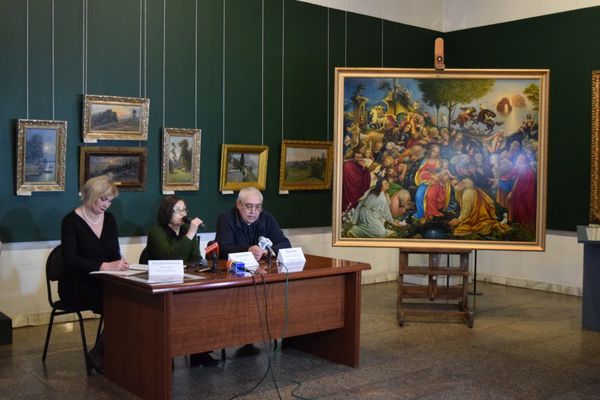 Художник из Новокузнецка дописал незаконченное полотно Леонардо Да Винчи