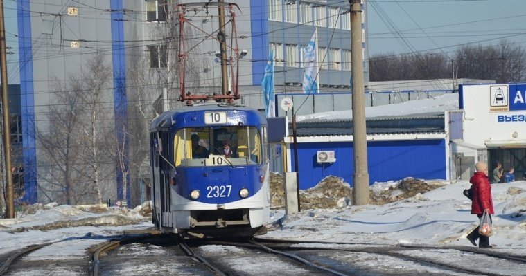 В Ижевске 18 марта движение трамваев от улицы Халтурина до Ворошилова открыто не будет