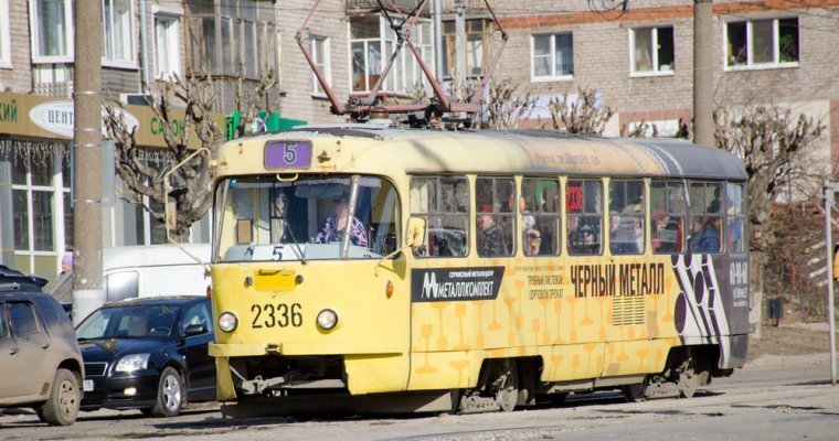 В Ижевске временно изменится маршрут движения трамвая №5