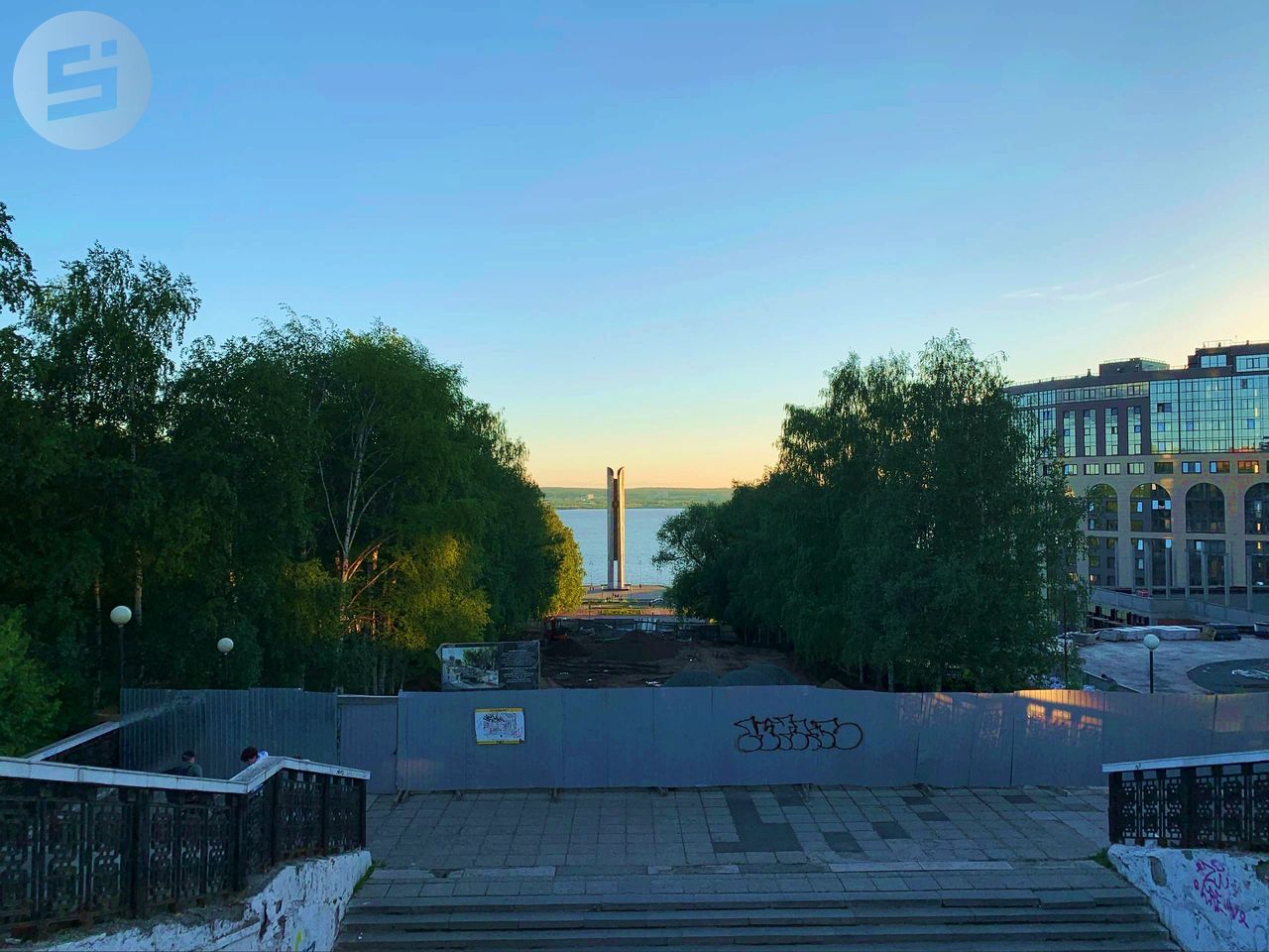 

Реконструкцию эспланады на Центральной площади Ижевска завершат до 25 августа

