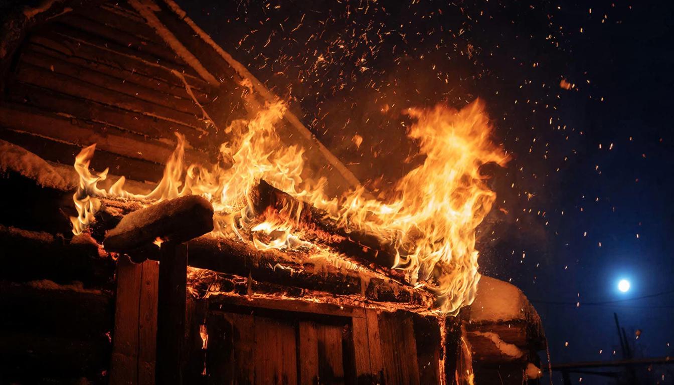 Два человека погибли за сутки на пожарах в Удмуртии