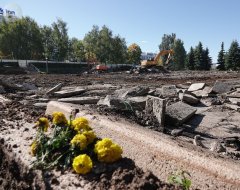 Реконструкцию части Центральной площади начали в Ижевске