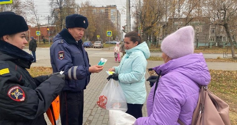 За неделю в Удмуртии привлекли к ответственности почти 300 пешеходов-нарушителей 