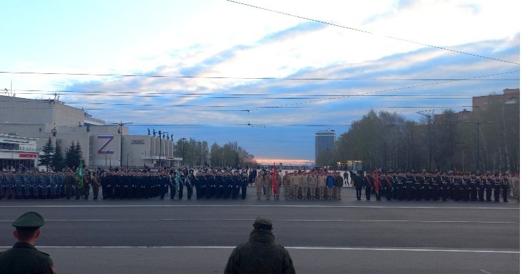 В Ижевске на время генеральной репетиции Парада Победы ограничат движение в центре