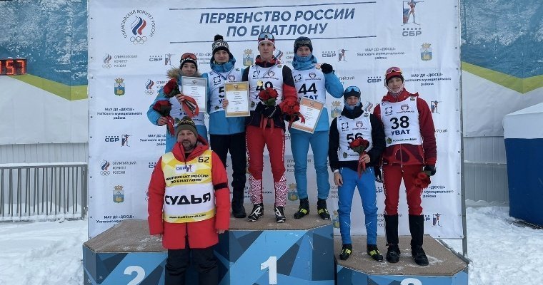 Биатлонист из Удмуртии Сергей Темкин победил в спринте на Первенстве России