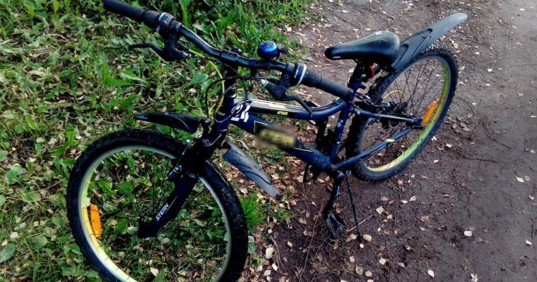 В Глазове сбили 8-летнего велосипедиста