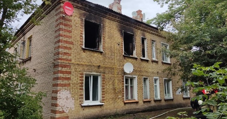 В Ижевске при пожаре в жилом доме эвакуировали 4 человек