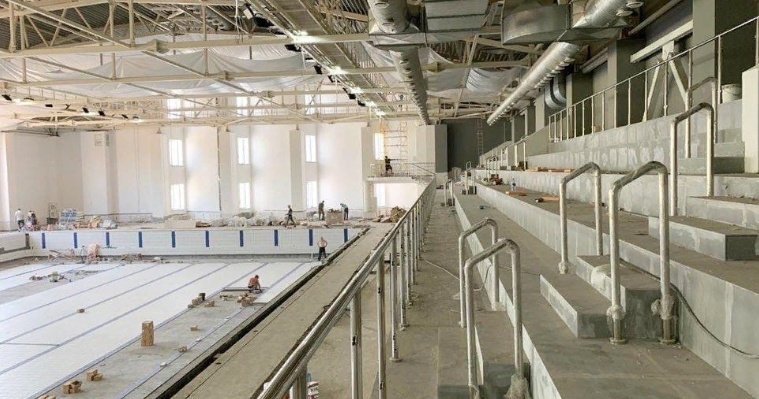 Новый 50-метровый бассейн в Ижевске сдадут в августе