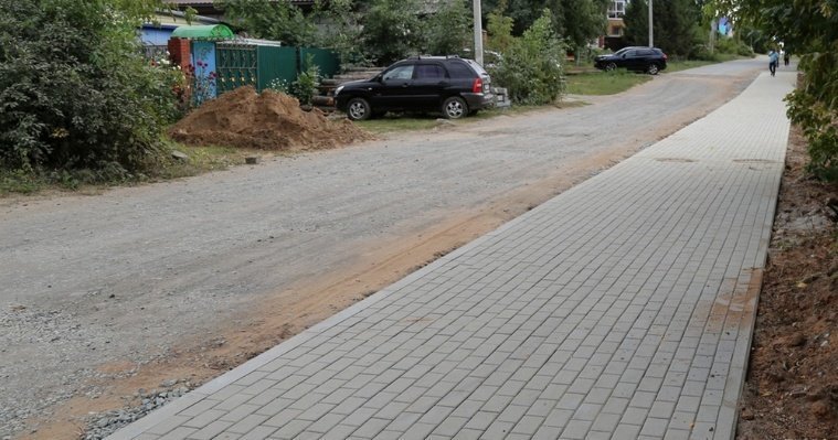 В столице Удмуртии по программе «Пешеходный Ижевск» в 2023 году отремонтировали 44 участка тротуаров