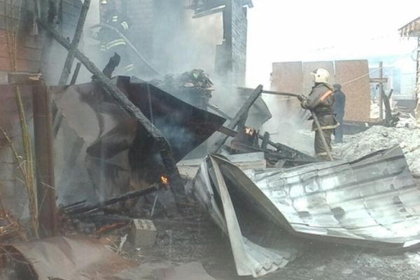 Пожар произошел в селе под Тулой, где цыгане устроили «газовый бунт»