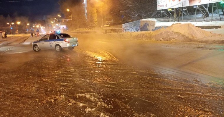 На улице Кирова в Ижевске восстановили движение транспорта