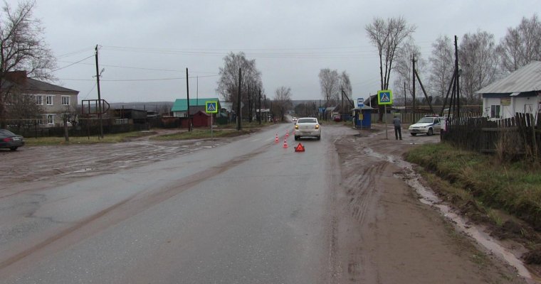 Два человека пострадали в ДТП в поселке Кизнер Удмуртии