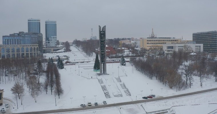 В Ижевске презентовали предварительную концепцию благоустройства площади у монумента «Навеки с Россией»