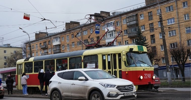 На участке улицы Ленина в Ижевске 13 октября закроют движение трамваев 