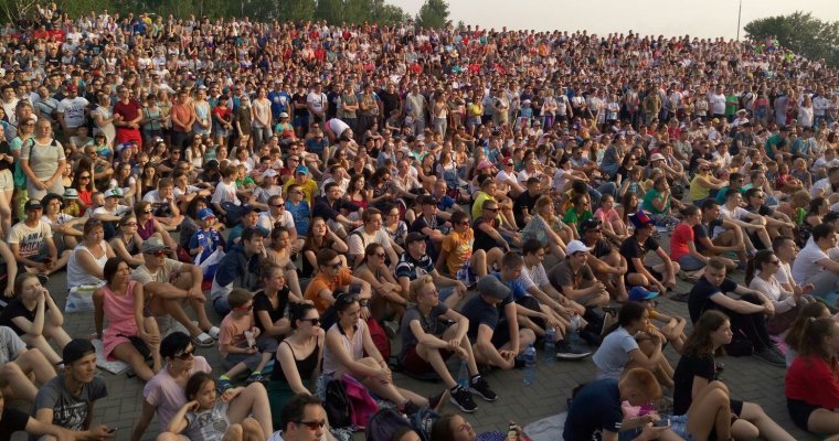 Более 200 тыс человек посетили фан-зону Ижевска за время чемпионата мира по футболу