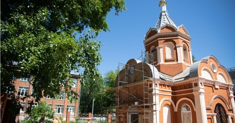 14 августа в Ижевске освятят отреставрированный храм XIX века
