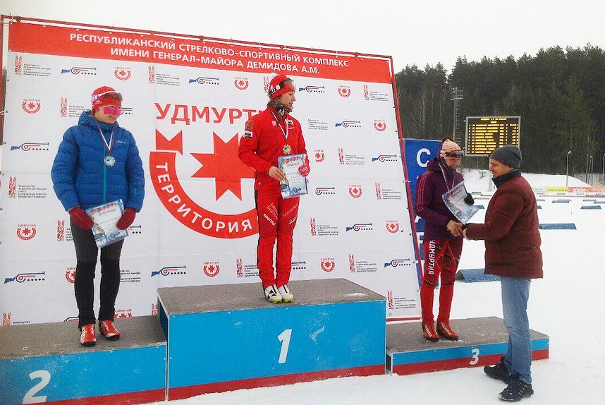 Ижевская биатлонистка Светлана Бочкарёва стала призером этапа Кубка России  