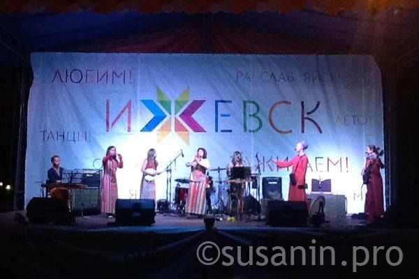 Рыжий фестиваль в Ижевске завершился музыкальным пикником