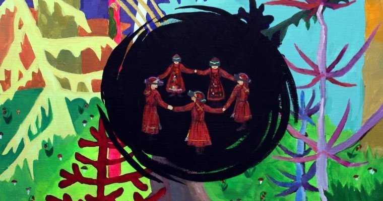 В Ижевске откроется выставка картин о танцующих в лесу «техно-удмуртах»