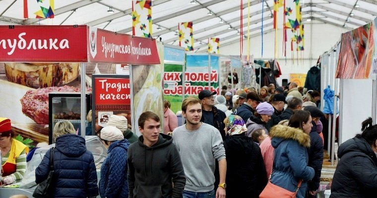 Вкусы и краски весны: в Ижевске открылась Всероссийская ярмарка
